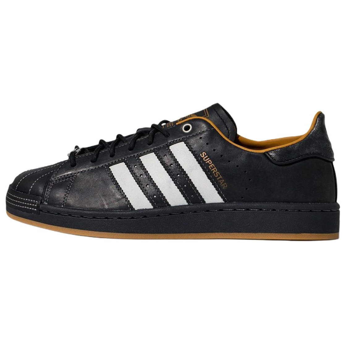 adidas Originals Superstar 2 Black Low-Top Sneakers Classic Comfort. KI6590