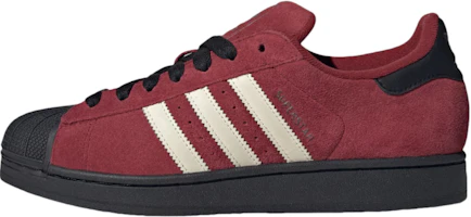 adidas Originals Superstar 2 Deep Red Leather Casual Sneakers JQ3220 adidas Originals Superstar 2 Deep Red Leather Casual Sneakers JQ3220
