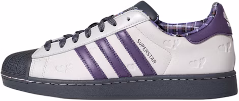 adidas Originals Superstar 2 Valentine's Day White Dark Purple Sneakers KH8023 shoes adidas Originals Superstar 2 Valentine's Day White Dark Purple Sneakers KH8023 shoes