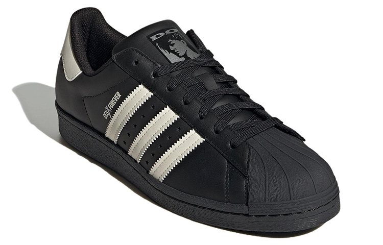 Lookbook adidas Superstar 80s Deux 'Hitam Putih Perak' IF6291