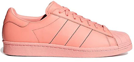 Order adidas originals Superstar 80s 低筒 板鞋 男女通用 粉紅色