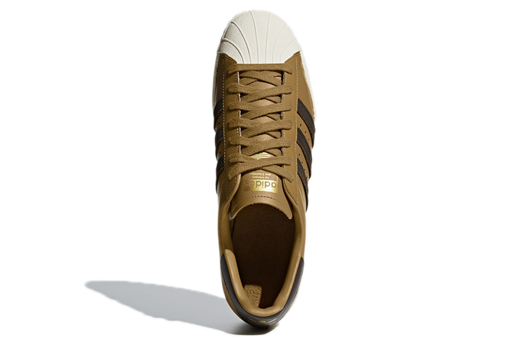 Purchase adidas originals Superstar 80an 'Wheat Mesa' G28213
