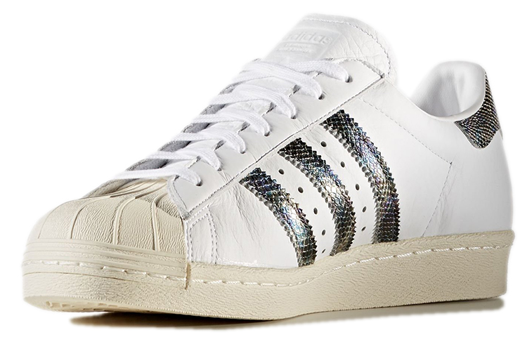 adidas Originals Superstar 80s 'White Black Tan' 圖 3