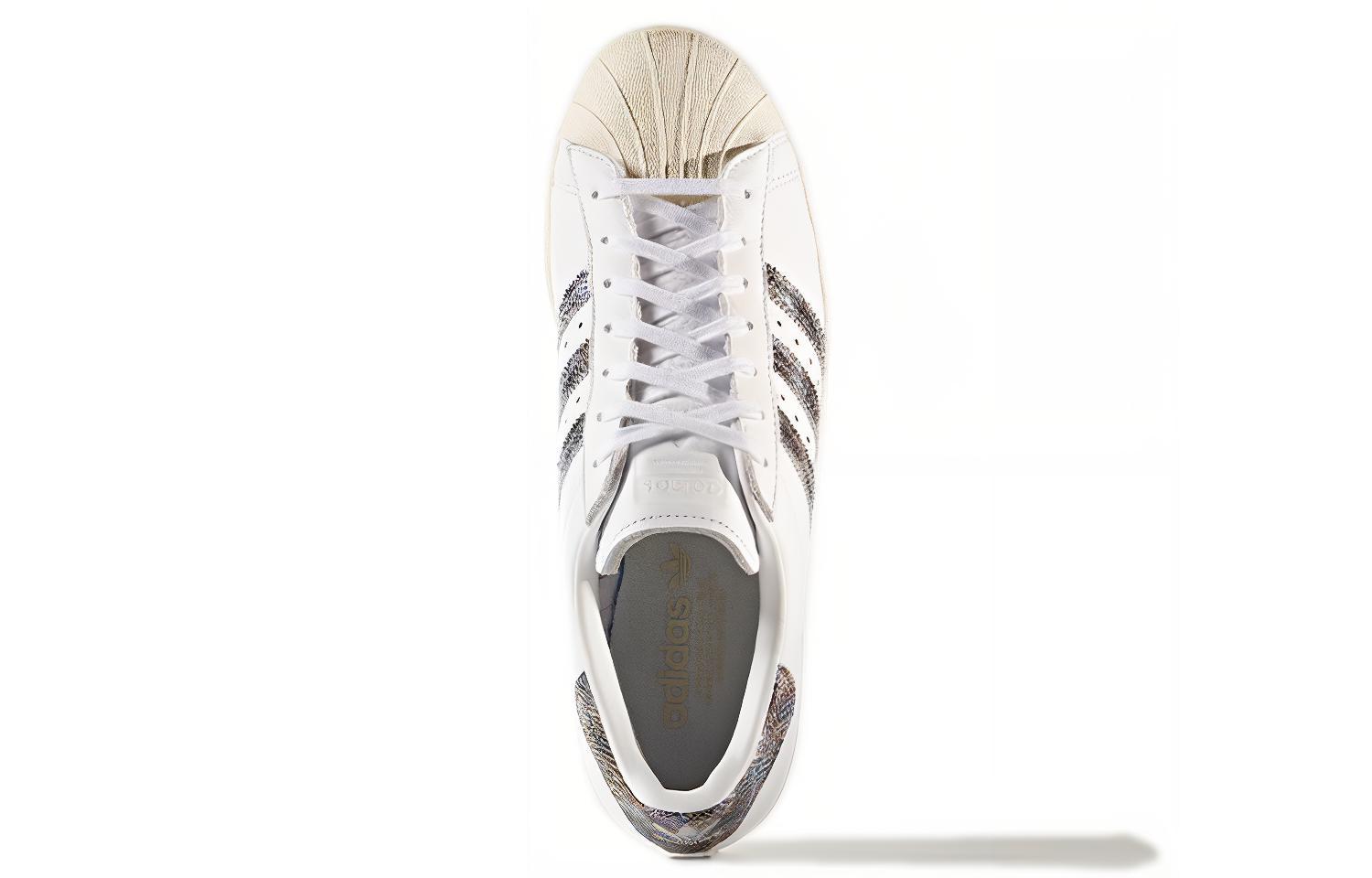 adidas Originals Superstar 80s 'White Black Tan' 圖 5