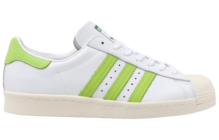 Order 아디다스 오리지널 슈퍼스타 80s 흰/초록 BY9048