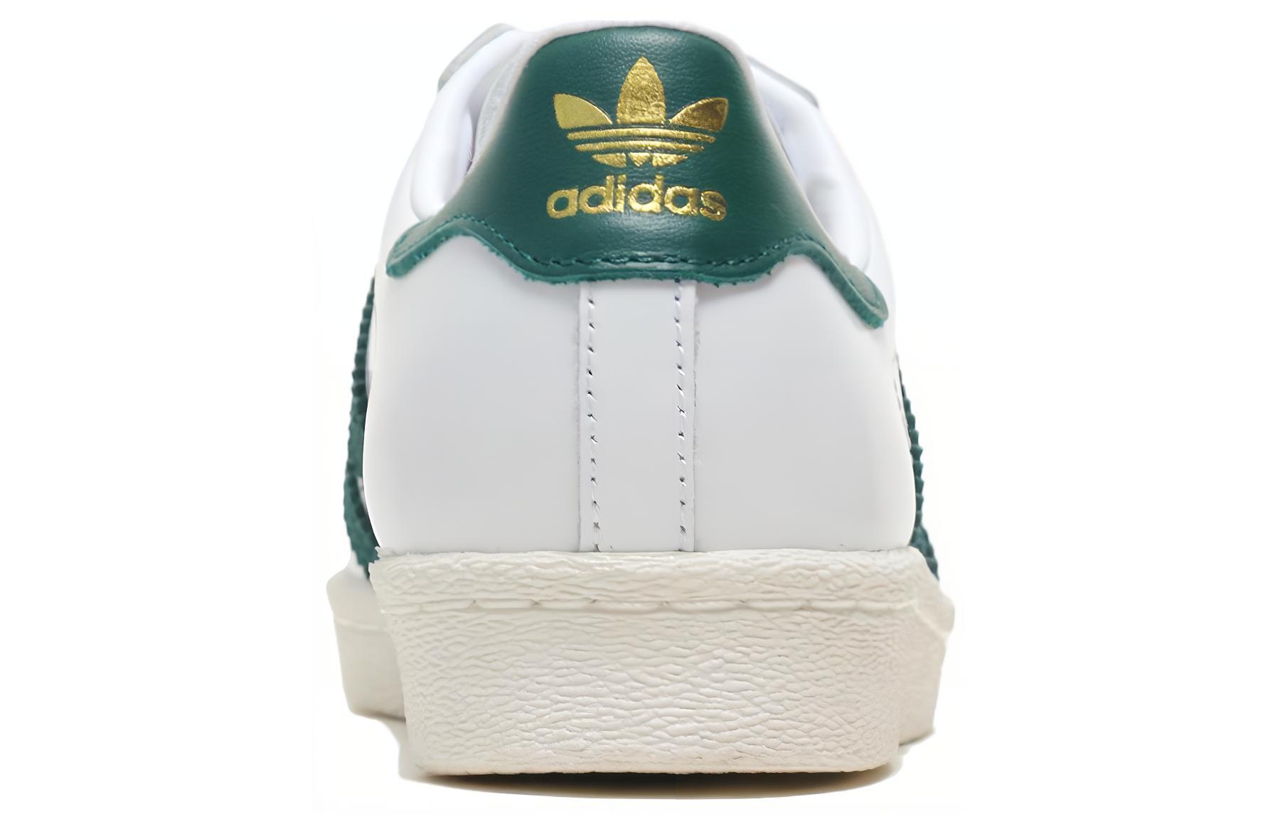 Shop 아디다스 오리지널 슈퍼스타 80s (흰 로우탑) BB2230