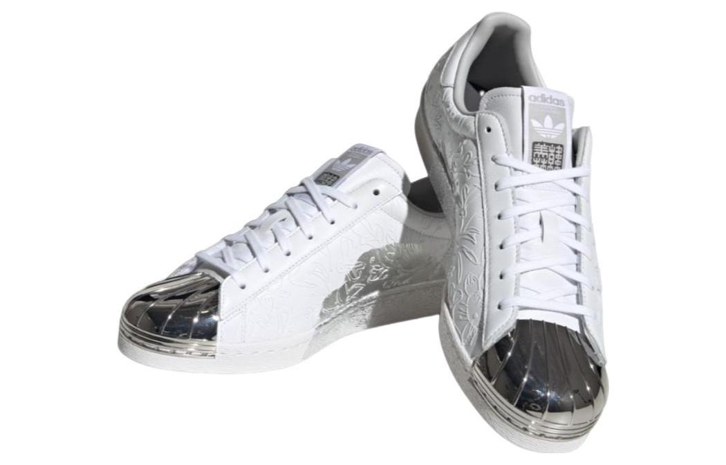 Shop adidas Originals Superstar 80s x Han Meilin ''Weiß Schwarz Silber'' ID4388