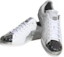 Shop adidas Originals Superstar 80s x Han Meilin ''Weiß Schwarz Silber'' ID4388