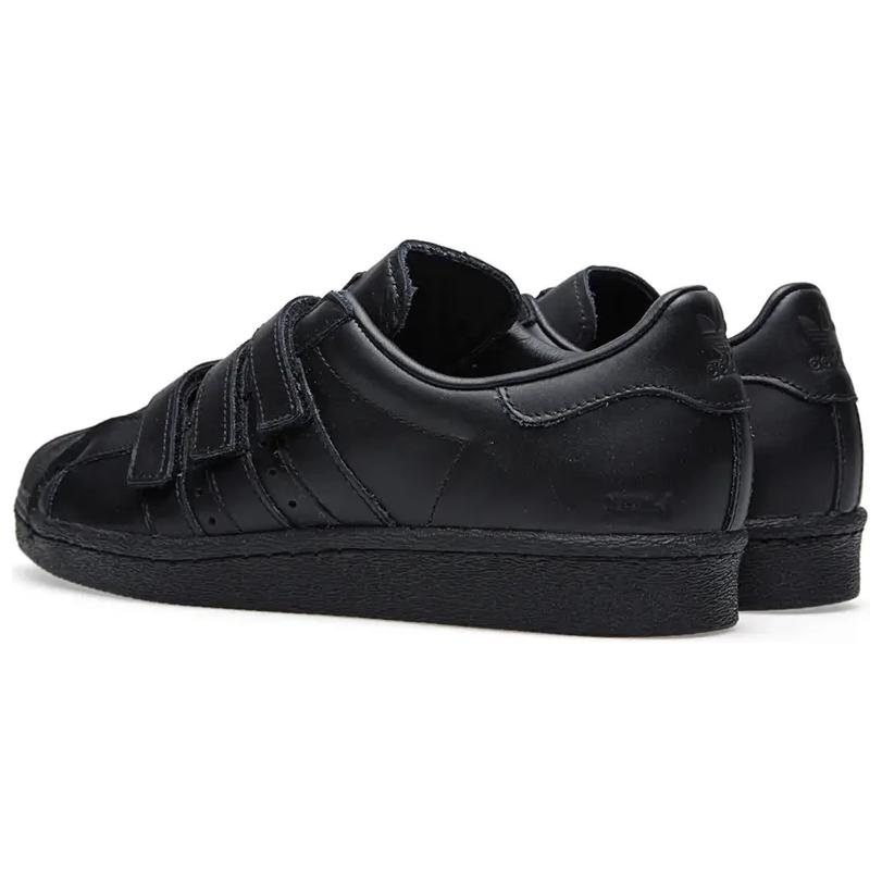 Lookbook Juun.J x adidas originals Superstar 80s 百搭舒適 減震耐磨 低幫 板鞋 男款 黑色