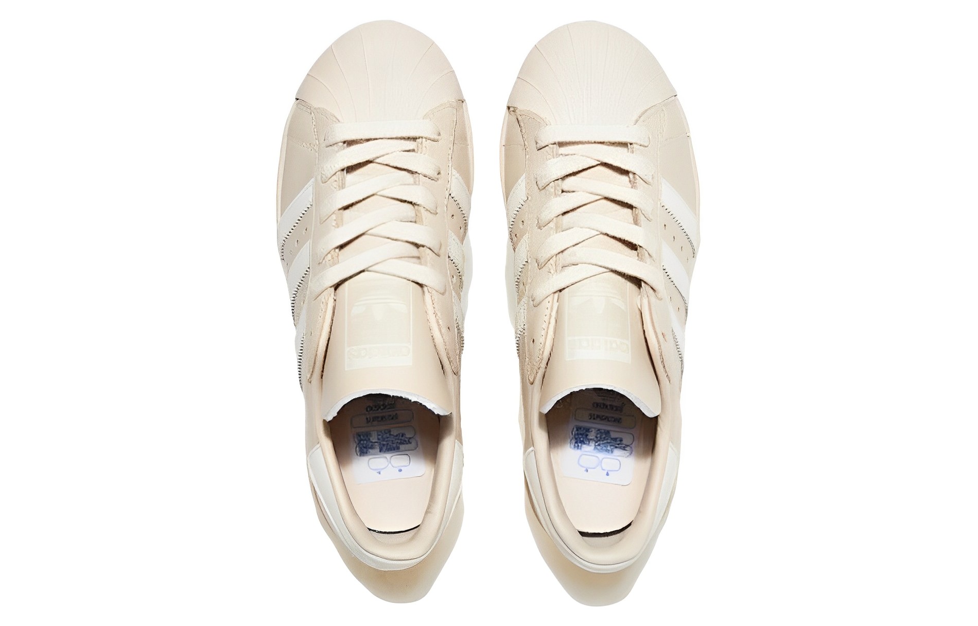 Lookbook アディダス オリジナルス スーパースター 82 ベージュ IF5416