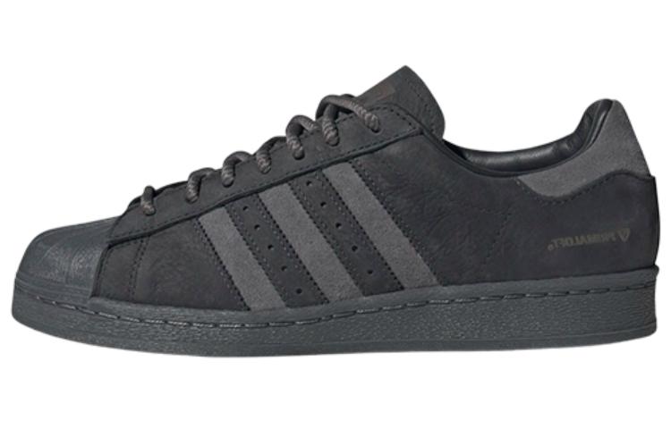 Buy adidas originals Superstar 82 舒適 耐磨透氣 低幫 板鞋 男女同款 炭灰色