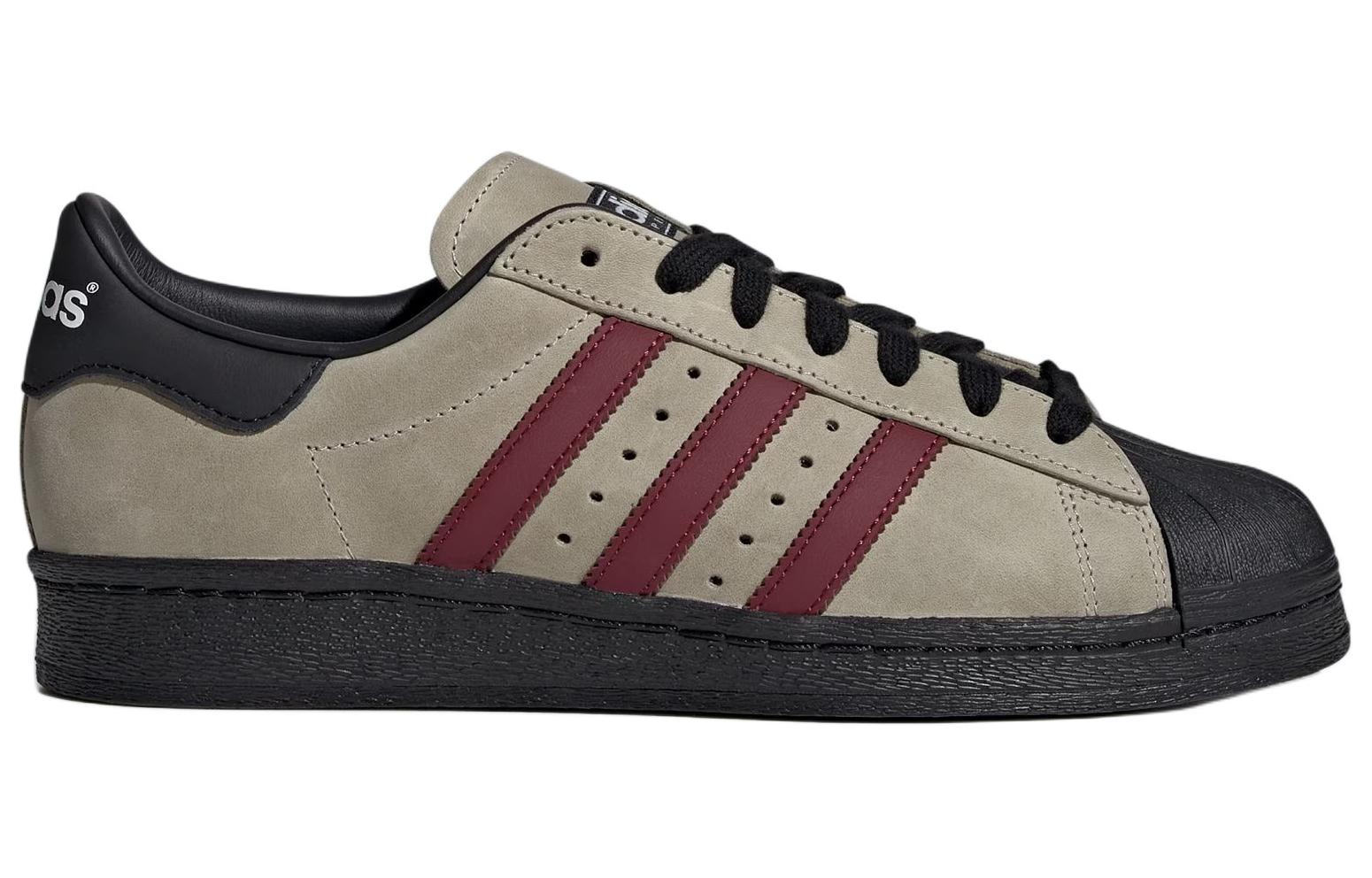 Order adidas originals Superstar 82 'Grey Black Burgundy' IF6188