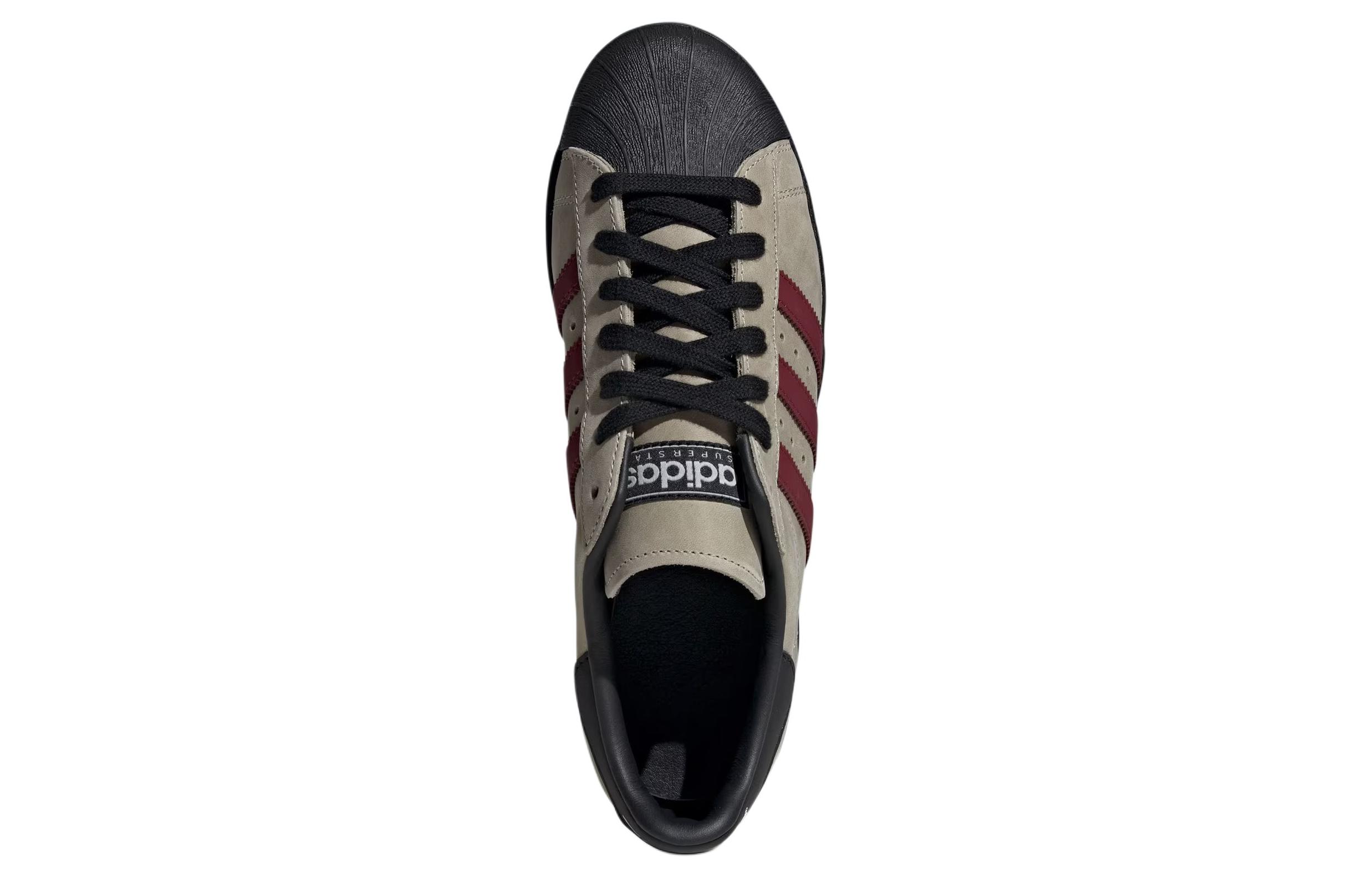 Purchase adidas originals Superstar 82 'Grey Black Burgundy' IF6188