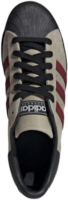 adidas originals Superstar 82 'Grey Black Burgundy' IF6188 Purchase adidas originals Superstar 82 'Grey Black Burgundy' IF6188