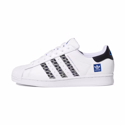 adidas originals Superstar 'White Black Blue'