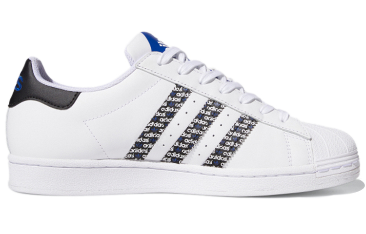 adidas originals Superstar 'White Black Blue' 圖 2