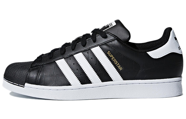 Buy adidas Originals Superstar 休閒 低筒 板鞋 男款 黑色