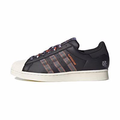 adidas Originals Superstar Shoes 'Core Black Ash Unity Orange'