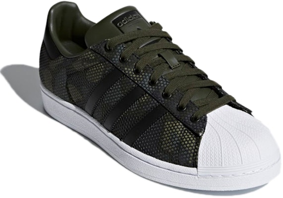 adidas Originals Superstar 'Black Green' CM8071 Lookbook adidas Originals Superstar 'Black Green' CM8071