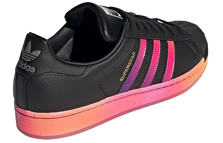 Lookbook 아디다스 오리지널 슈퍼스타 '블랙 레드' FU9394