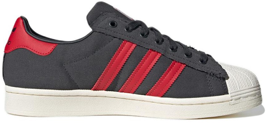 adidas Originals Superstar Kasut 'Hitam Merah Putih' HR0462 Order adidas Originals Superstar Kasut 'Hitam Merah Putih' HR0462