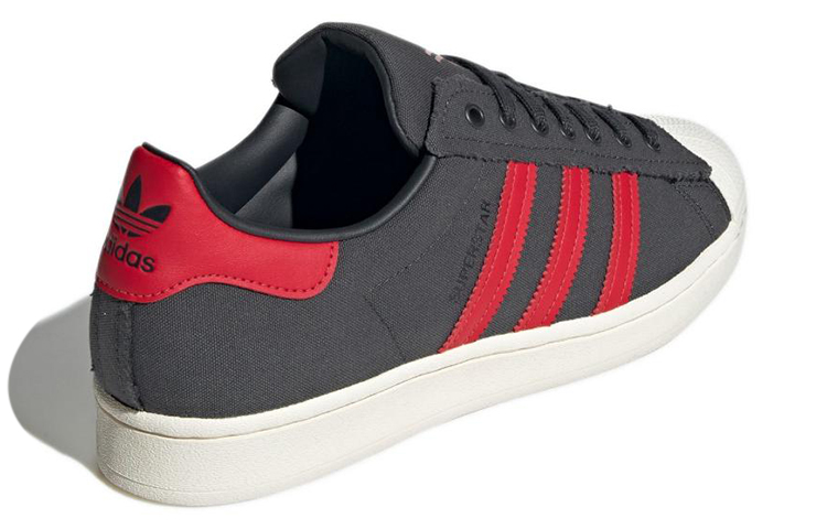 Shop adidas Originals Superstar Kasut 'Hitam Merah Putih' HR0462