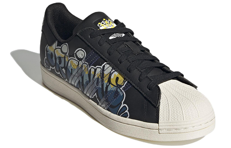 Lookbook adidas Originals Superstar 'Hitam Biru Putih' GW4444