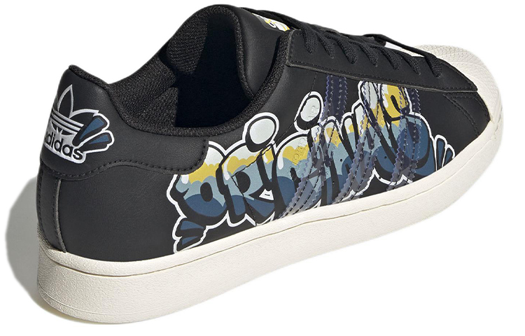 Shop adidas Originals Superstar 'Hitam Biru Putih' GW4444