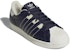 adidas Originals Superstar 'Shadow Navy Cream White' Biru Putih Krim. GW1794