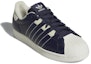 Lookbook adidas Originals Superstar 'Shadow Navy Cream White' Biru Putih Krim. GW1794