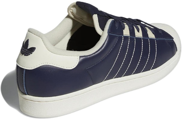adidas Originals Superstar 'Shadow Navy Cream White' Biru Putih Krim. GW1794 Shop adidas Originals Superstar 'Shadow Navy Cream White' Biru Putih Krim. GW1794