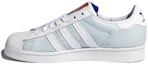Buy adidas originals Superstar 耐磨輕便 低筒 滑板鞋 全性別 藍白紅