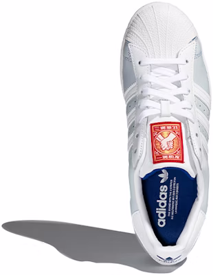 adidas originals Superstar 耐磨輕便 低筒 滑板鞋 全性別 藍白紅 Shop adidas originals Superstar 耐磨輕便 低筒 滑板鞋 全性別 藍白紅