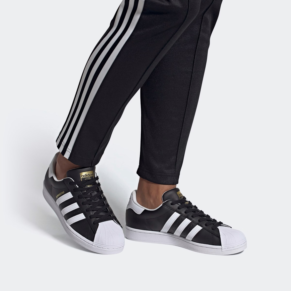 adidas Originals Superstar Shoes 'Black White Gold' FX2331