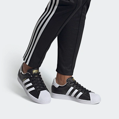 adidas Originals Superstar Shoes 'Black White Gold' FX2331