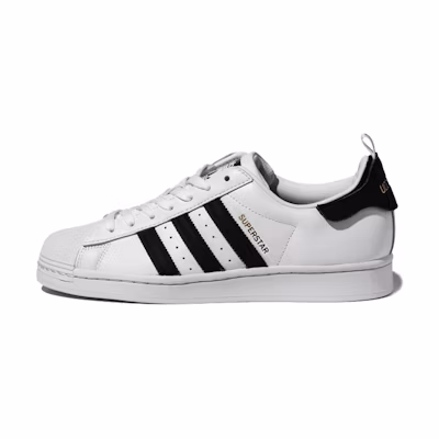 adidas originals Superstar Retro Low Top Skate Shoes Unisex White Black
