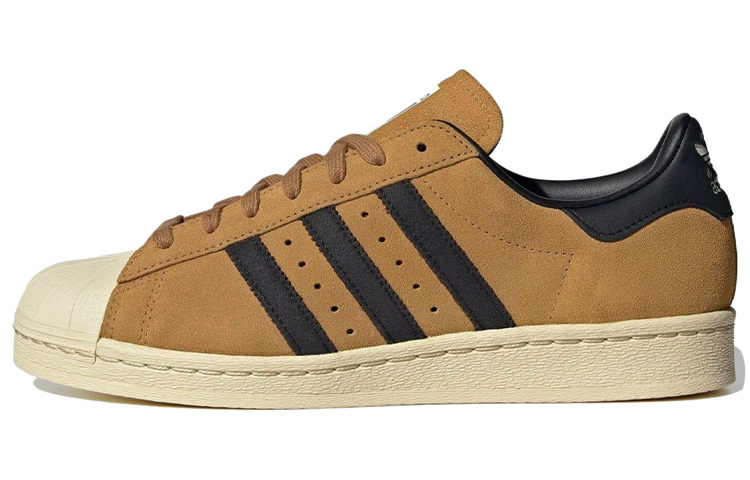 Buy 阿迪达斯三叶草 Superstar '棕黑配色' ID6108