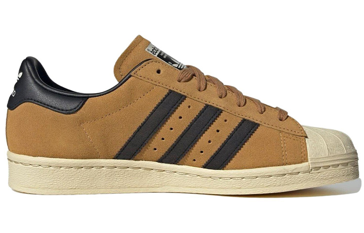 Order 阿迪达斯三叶草 Superstar '棕黑配色' ID6108