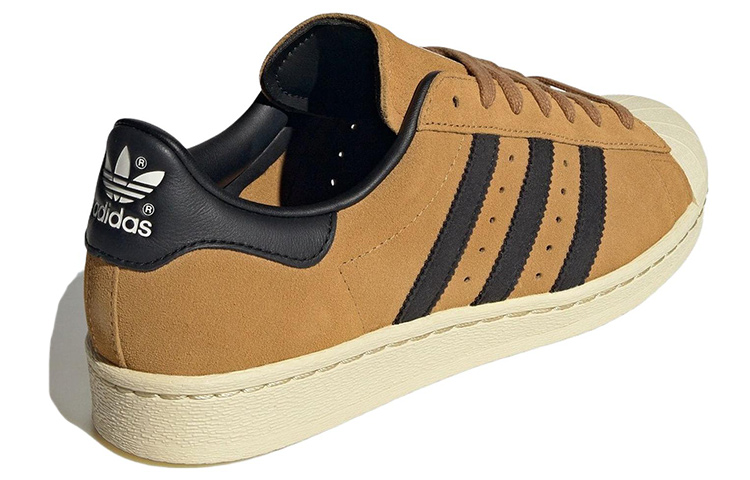 Shop 阿迪达斯三叶草 Superstar '棕黑配色' ID6108