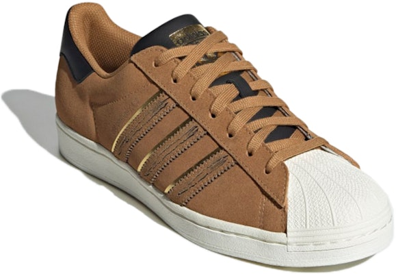 adidas originals Superstar CNY 'Brown White Black' GX2154 Lookbook adidas originals Superstar CNY 'Brown White Black' GX2154