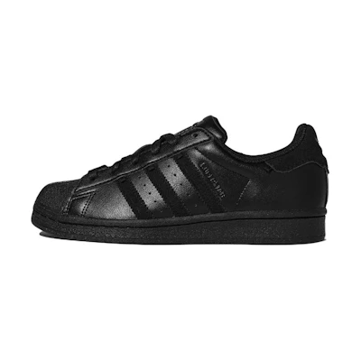 adidas originals Superstar 'Black Leather'