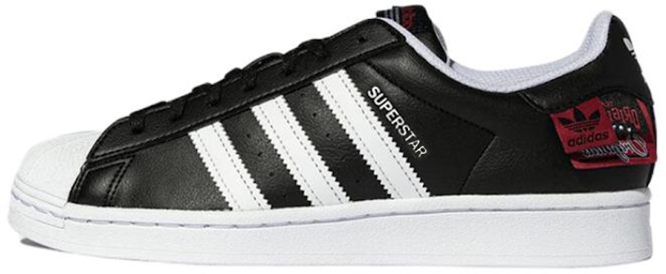 阿迪达斯三叶草 Superstar '黑白红' HQ6456 Buy 阿迪达斯三叶草 Superstar '黑白红' HQ6456