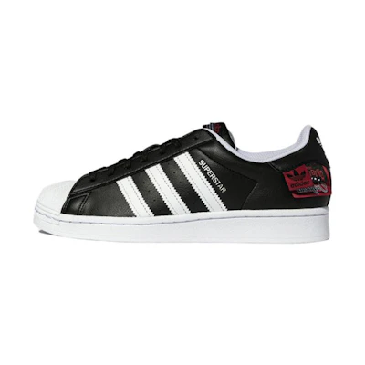 adidas originals Superstar 'Black White Red'