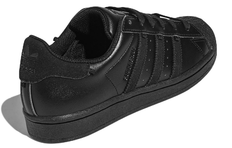 Shop adidas originals Superstar 'Black Leather' HP2070