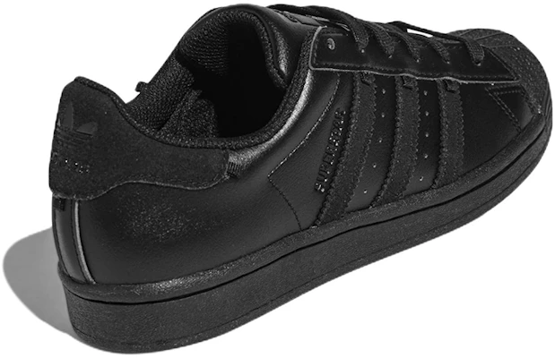 adidas originals Superstar 'Black Leather' HP2070 Shop adidas originals Superstar 'Black Leather' HP2070