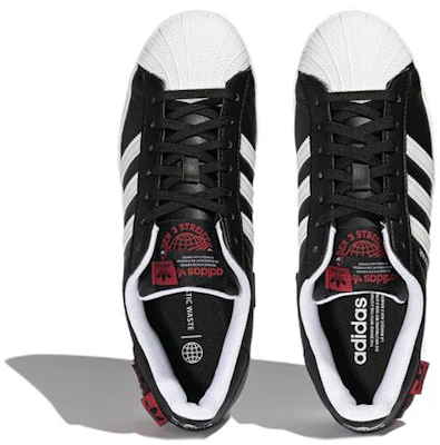 阿迪达斯三叶草 Superstar '黑白红' HQ6456 Purchase 阿迪达斯三叶草 Superstar '黑白红' HQ6456