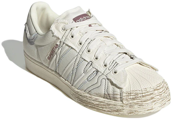 adidas originals Superstar SST 舒適 耐磨 低筒 板鞋 男女共款 米白 Lookbook adidas originals Superstar SST 舒適 耐磨 低筒 板鞋 男女共款 米白