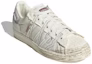Lookbook adidas originals Superstar SST 舒適 耐磨 低筒 板鞋 男女共款 米白