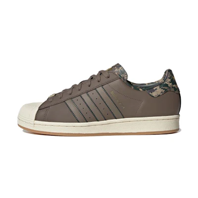 adidas Originals Superstar Shoes 'Blanch Brown Cream White'