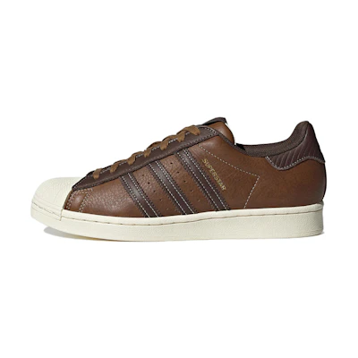 adidas originals Superstar 'Dark Brown Black White'